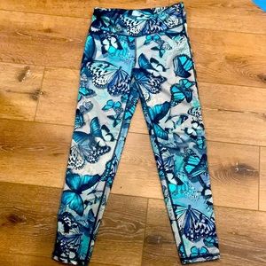 Blue Pants with butterflies